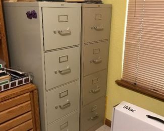 Four drawer filing cabinet