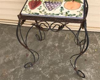 Ceramic top table