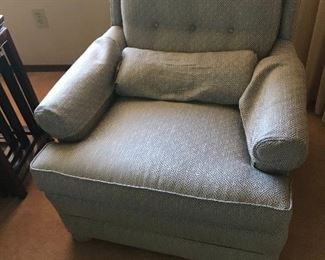 matching upholstered chairs from Ethan Allan
