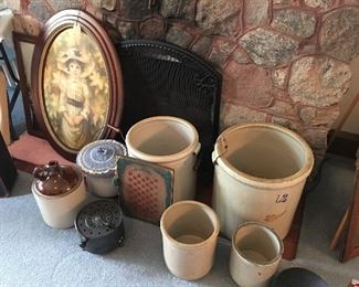 Red Wing Union Stoneware Co. Crocks #8, #12 and more