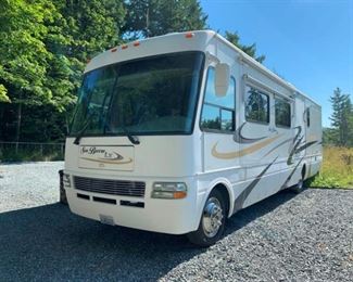 2004 National Seabreeze LX 37' RV on a Workhorse Chassis
29k Miles
Clean Title
Three Slideouts
8.1 Gas Engine
Starts Beautifully
New Tires
New Battery
No Generator Included
Call or Text Ryan for Preview: 253-254-1104