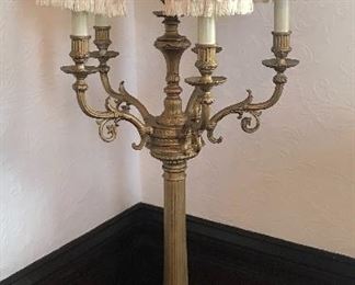 Antique 5 arm lamp