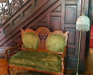 Antique settee