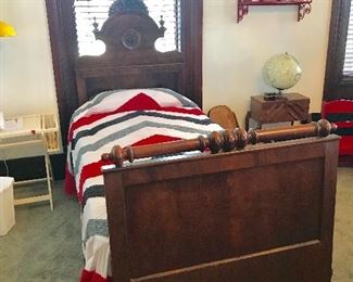 Circa 1850 twin bed - one of pair