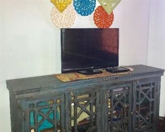 Modern painted cabinet