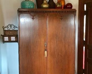 Antique continental armoire
