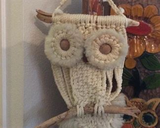 Macrame owl