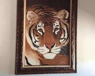 Tiger painting