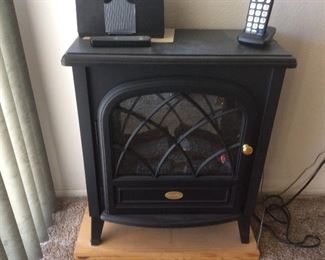 Electric faux fire