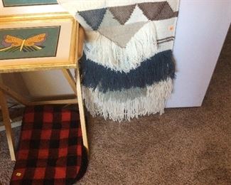 Vintage style macrame