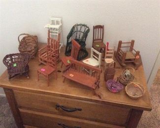 Miniature chairs