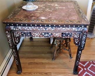 Antique Chinese game table