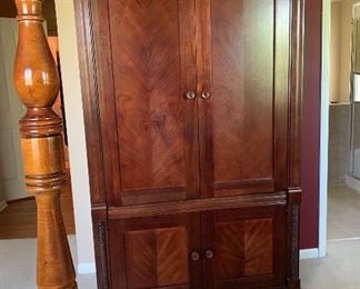 1 of 3 Beautiful matching storage armoire