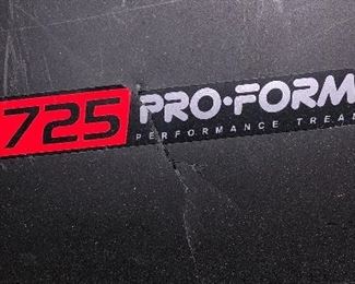 Pro Form 725 Performance Treadmill