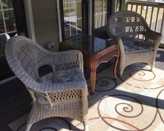 Wicker chairs and table https://ctbids.com/#!/description/share/189838