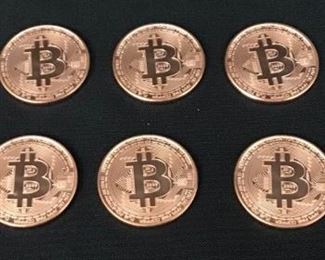 10 BITCOIN .999 Fine Copper Collectible Cryptocurrency Novelty Coins https://ctbids.com/#!/description/share/189883