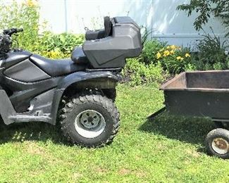 2008 Honda 4 TRX-116 miles