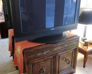 Large t.v. on server