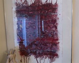 Gypsy Rose Lee Magic Carpet, woven art, artist unknown