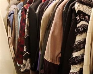 ladies and men's clothing