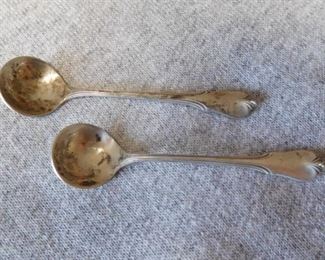 2 Wallace Sterling Spoons