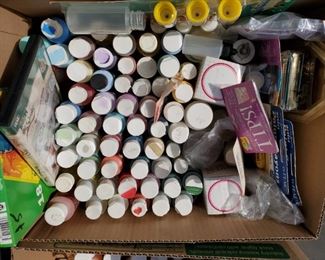 Acrylic Paints, sets, instructions. . .