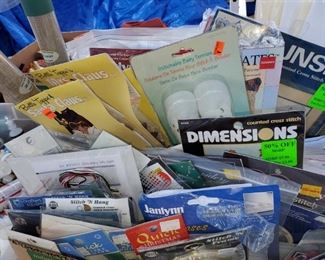 Needlework Supplies, kits, patterns, more
