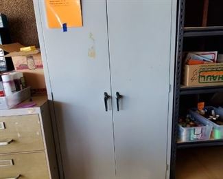 Great Metal Cabinet with shelves