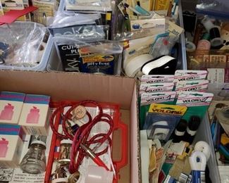 More Notions - Elastic, velcro, fasteners, paint sprayer