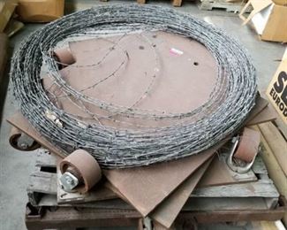 Barb Wire and Heavy Duty Equipment Dollies