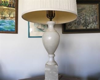 Alabaster Lamp
