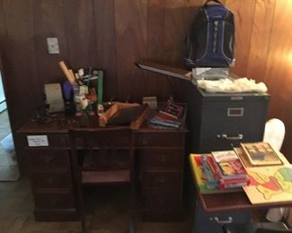 Desk matching chair - 3 Drawer File Cabinet