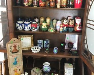 wooden stacking dolls