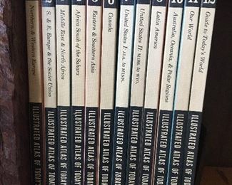 world atlas book set