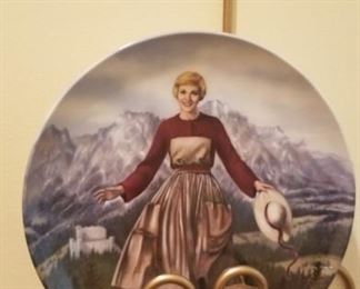 The hills are alive with the Sound of Music...Julie Andrew's Knowles Plate 