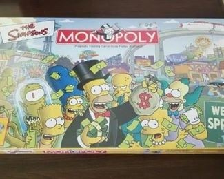 The Simpsons Monopoly Game NIB