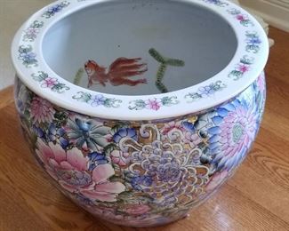Koi Ceramic Bowl/Planter