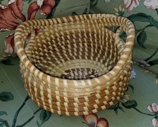 Gullah Sweet Grass Basket