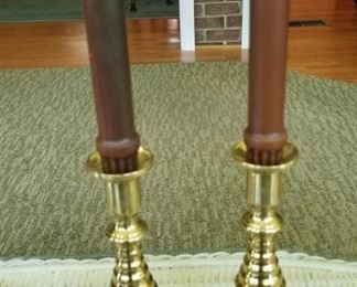 Brass Candlesticks pair one of many...