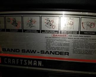 Craftsman Band Saw-Sander