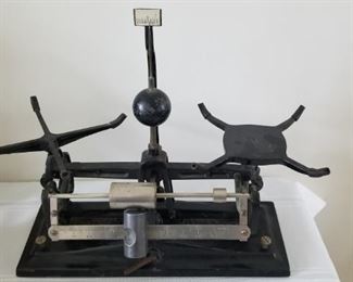 Front view of Torsion Balance 
