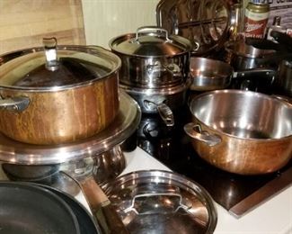 Copper Dansk pots