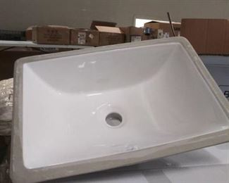 Brand New In Box White Baxter Sink