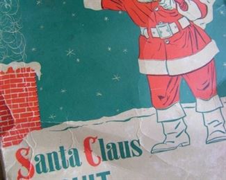 1960's old Santa Claus suit.