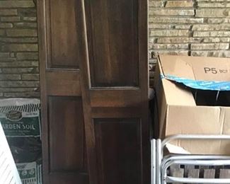 Brown Narrow Doors