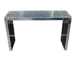 Modern Chrome Table