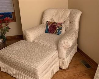 Living Chair with ottoman
