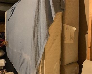 King size box spring and mattress