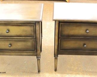  PAIR of Contemporary 2 Drawer Paint Decorated Night Stands

Auction Estimate $100-$200 – Located Inside 