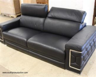  NEW Leather Sofa with Adjustable Head Rest in the Italian Leather

Auction Estimate $300-$600 – Located Inside 